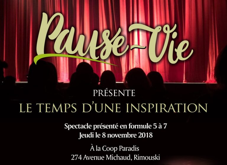 Spectacle Pause-Vie 2018