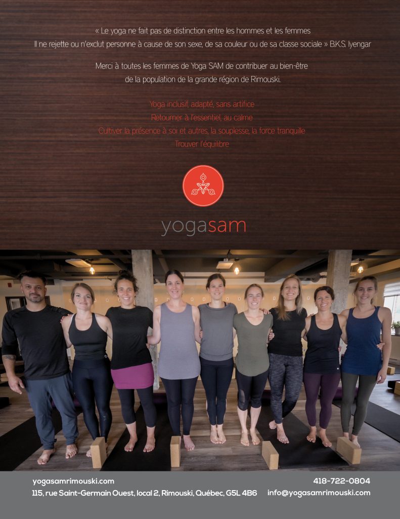 Publicité Yoga SAM